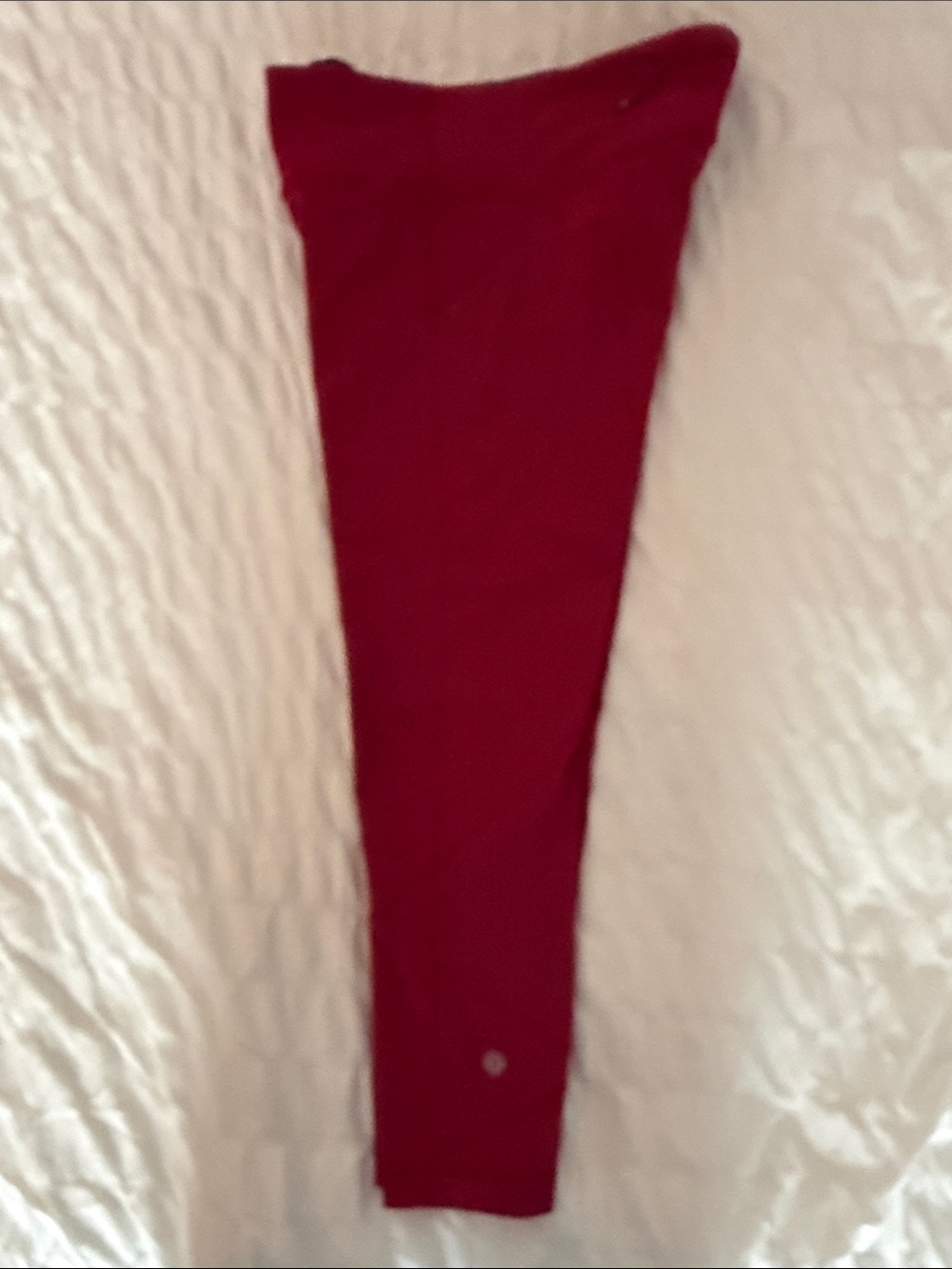 Women’s Red cropped align Leggings